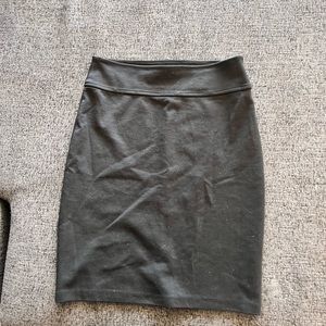 Black Pencil Skirt